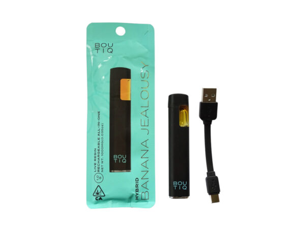 Boutiq Live Resin Banana Jealousy 1G Disposabl