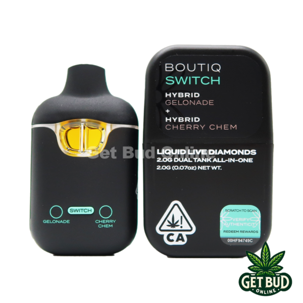 Boutiq Switch 2g disposable – Gelonade + Cherry Chem Hybrid